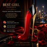 PERFUME FEMENINO AROMA BEST GIRL ROUGE EDP 80ML - Imagen 3