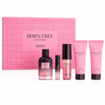 PERFUME FEMENINO AROMA BORN FREE SET 5 PIEZAS