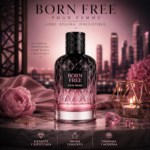 PERFUME FEMENINO AROMA BORN FREE POUR FEMME EDP 100ML - Imagen 3