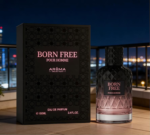 PERFUME MASCULINO AROMA BORN FREE POUR HOMME EDP 100ML - Imagen 4