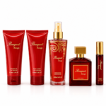 PERFUME UNISEX AROMA BOUQUET ROUGE SET 5 PIEZAS - Imagen 2