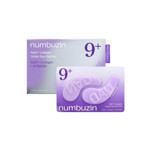 EYE PATCHES............ PARCHES PARA EL CONTORNO DE OJOS NUMBUZIN NAD + COLLAGEN 5 PARES - Imagen 1