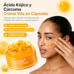 CREMA FACIAL MEDICUBE KOJIC ACID TURMERIC VITA CAPSULE 53GR - Imagen 7