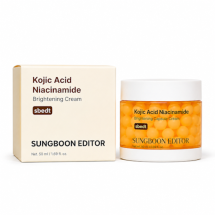 CREMA FACIAL SUNGBOON EDITOR KOJIC ACID NIACINAMIDE BRIGHTENING CAPSULE 50ML