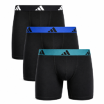 BOXER MASCULINO ADIDAS LONG TRICOLOR 3 PIEZAS