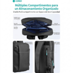MOCHILA UNISEX COTECI BUSSINESS THIN BLACK - Imagen 2