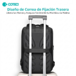 MOCHILA UNISEX COTECI SPACE SERIES BADE TSA BLACK - Imagen 4