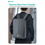 MOCHILA UNISEX COTECI SPACE SERIES BADE TSA BLACK - Imagen 8