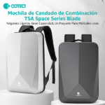 MOCHILA UNISEX COTECI SPACE SERIES BADE TSA SILVER - Imagen 5