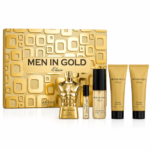 PERFUME MASCULINO AROMA MEN IN GOLD ELIXIR SET DE 5 PIEZAS