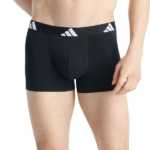 BOXER MASCULINO ADIDAS SET 3 PIEZAS COLOR NEGRO - Imagen 2