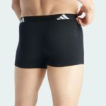 BOXER MASCULINO ADIDAS SET 3 PIEZAS COLOR NEGRO - Imagen 3