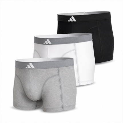 BOXER MASCULINO ADIDAS TRICOLOR SET 3 PIEZAS