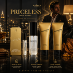 PERFUME MASCULINO AROMA PRICELESS POUR HOMME SET DE 5 PIEZAS - Imagen 3