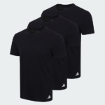 CAMISETA DEPORTIVO MASCULINO ADIDAS ACTIVE CORE SET 3 PIEZAS
