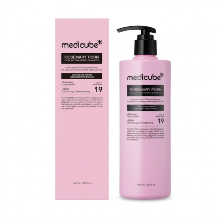 SHAMPOO CAPILAR MEDICUBE ROSEMARY PDRN COOLING THICKENING 400ML