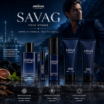 PERFUME MASCULINO AROMA SAVAG POUR HOMME SET DE 5 PIEZAS - Imagen 3