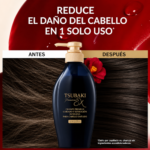 SHAMPOO CAPILAR SHISEIDO TSUBAKI PREMIUM EX DAMAGE CARE & REPAIR 450ML - Imagen 2