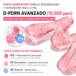 AMPOLLA FACIAL SUNGBOON EDITOR PDRN PINK VITAMIN GLOW BOOSTING 40ML - Imagen 5