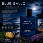 PERFUME MASCULINO AROMA BLUE GALLO EDP 100ML - Imagen 3