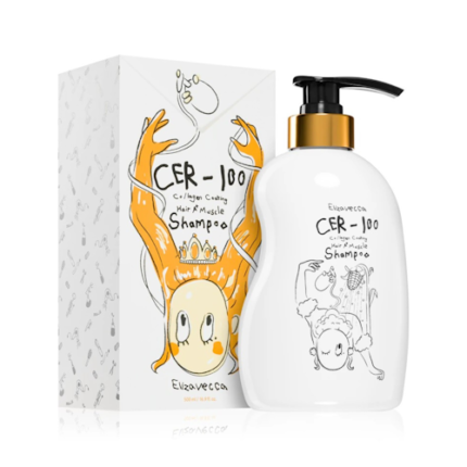 SHAMPOO CAPILAR ELIZAVECCA CER-100 COLLAGEN COATING HAIR MUSCLE 500ML