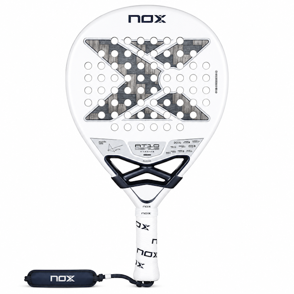 nox1 PALA DE PÁDEL UNISEX NOX AT10 LUXURY GENIUS 12K ALUM XTREM LITE 2026 DE AGUSTÍN TAPIA - Imagen 1