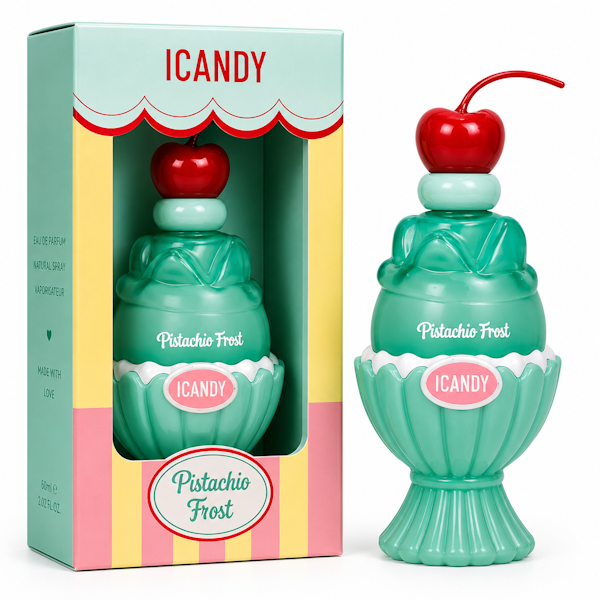 pist PERFUME FEMENINO ICANDY SCOOP PISTACHIO FROST EDP 60ML - Imagen 1