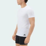 CAMISETA DEPORTIVO MASCULINO ADIDAS WHITE SET 3 PIEZAS - Imagen 2
