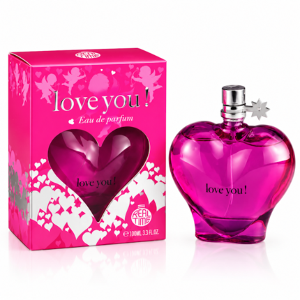 PERFUME FEMENINO REAL TIME LOVE YOU PINK EDP 100ML
