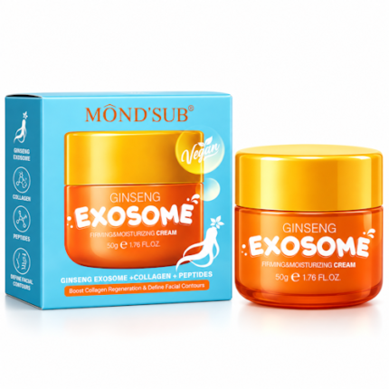 CREMA FACIAL MOND’SUB GINSENG EXOSOME + COLLAGEN + PEPTIDES FIRMING & MOISTURIZING 50GR