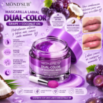 MÁSCARA LABIAL MOND’SUB DUAL-COLOR LIP SLEEPING GRAPE + COCONUT OIL - Imagen 3