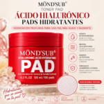 ALMOHADILLA FACIAL MOND’SUB HYALURONIC ACID HYDRATING 100 PADS 120ML - Imagen 5