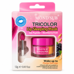 MÁSCARA LABIAL MOND’SUB TRICOLOR LIP SLEEPING OAT PEPTIDE + BLACKBERRY FRUIT