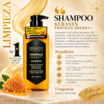 SHAMPOO CAPILAR KERASYS PROPOLIS ENERGY PLUS 400ML - Imagen 5