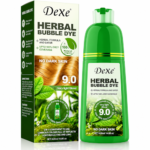SHAMPOO COLOR CAPILAR DEXE HERBAL BUBBLE DYE 9.0 VERY LIGHT BLOND 420ML