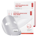 MÁSCARA FACIAL MEDICUBE HYPOCHLOROUS ACID PEEL 13ML 3 UNIDADES - Imagen 2