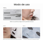 MÁSCARA FACIAL MEDICUBE HYPOCHLOROUS ACID PEEL 13ML 3 UNIDADES - Imagen 6