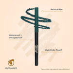 DELINEADOR DE OJOS ARMAF BEAUTÉ GAME ON ONE STROKE KAJAL 01 MIDNIGHT SKY - Imagen 3