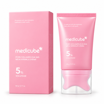 CREMA FACIAL MEDICUBE PDRN COLLAGEN GUA SHA NECK 90ML