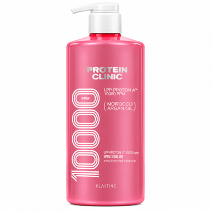 SHAMPOO CAPILAR ELASTINE PROTEIN CLINIC MOROCAN ARGAN OIL 10000 PPM PEACH BLOSSOM EDITION 1000ML