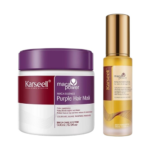 SET CAPILAR KARSEELL MASCARILLA MACA POWER ESSENCE PURPLE 500ML + ACEITE DE ARGÁN 50ML - Imagen 2