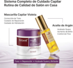 SET CAPILAR KARSEELL MASCARILLA MACA POWER ESSENCE PURPLE 500ML + ACEITE DE ARGÁN 50ML - Imagen 3