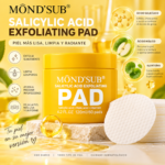 ALMOHADILLA FACIAL MOND’SUB SALICYLIC ACID EXFOLIANTING 60 PADS 120ML - Imagen 6
