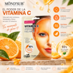 MÁSCARA FACIAL MOND’SUB VITAMINA C HYDROGEL - Imagen 3