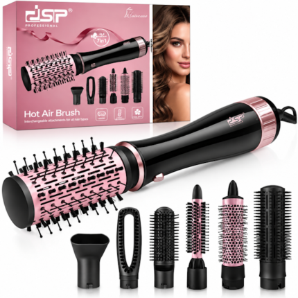 CEPILLO SECADOR HOT AIR BRUSH DSP PROFESSIONAL 50020 7 EN 1