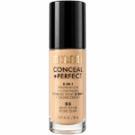 BASE FACIAL MILANI 2 EN 1 FOUNDATION +CONCEALER LIGHT BEIGE 03