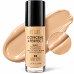 BASE FACIAL MILANI 2 EN 1 FOUNDATION +CONCEALER LIGHT BEIGE 03 - Imagen 2