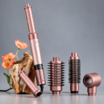 MOLDEADOR MULTIFUNCIÓN DSP 50327 PROFESSIONAL AIR WAND 7 EN 1 ROSE GOLD - Imagen 4