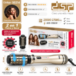 CEPILLO SECADOR Y ESTILIZADOR ENCORE PRO DSP 50214 ROTATIVO 2 EN 1 - Imagen 4