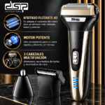 AFEITADORA ELÉCTRICA PROFESSIONAL 3 EN 1 DSP 60090 - Imagen 4